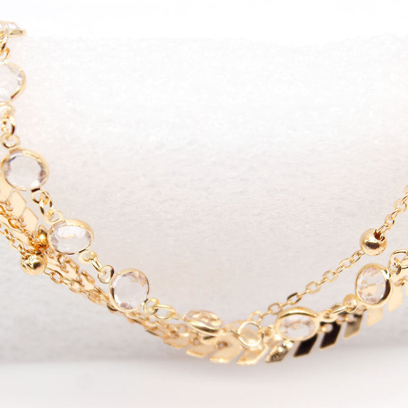 Anklet Jewelry Multi Layer Alloy Chain Foot Bracelet