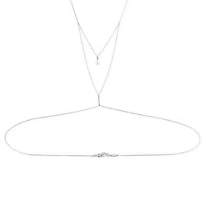 Back Chain Lady Multi-Layer Necklace