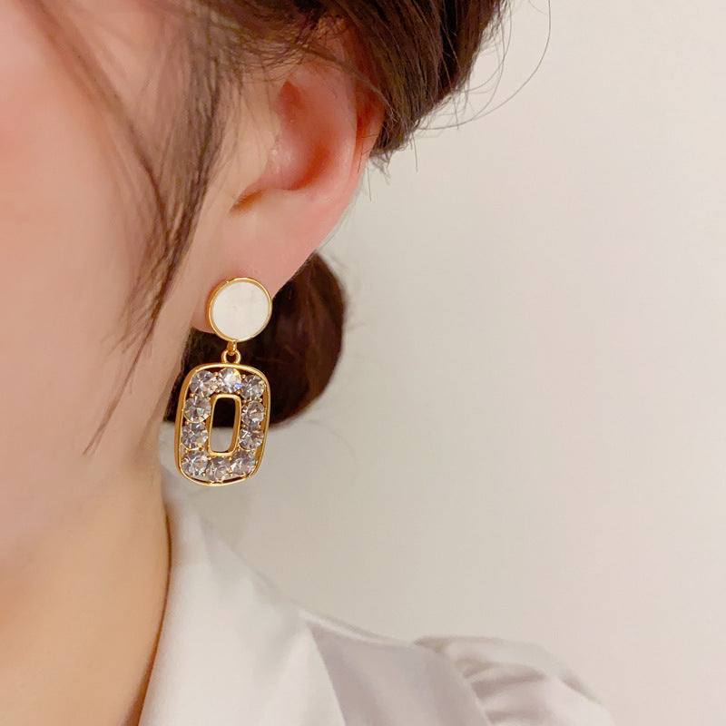 Vintage Retro Geometric Small Stud Earring