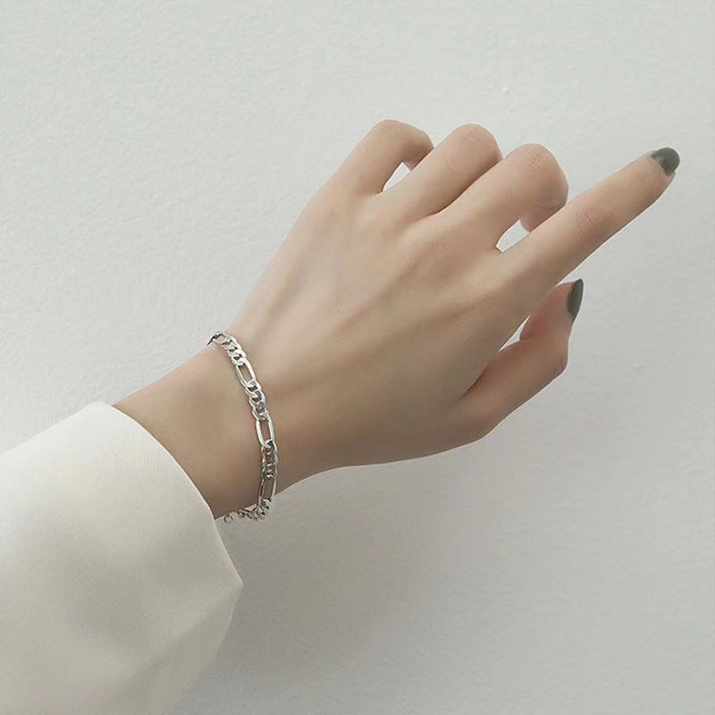 Cuban Curb Link Chain Gothic Bracelets