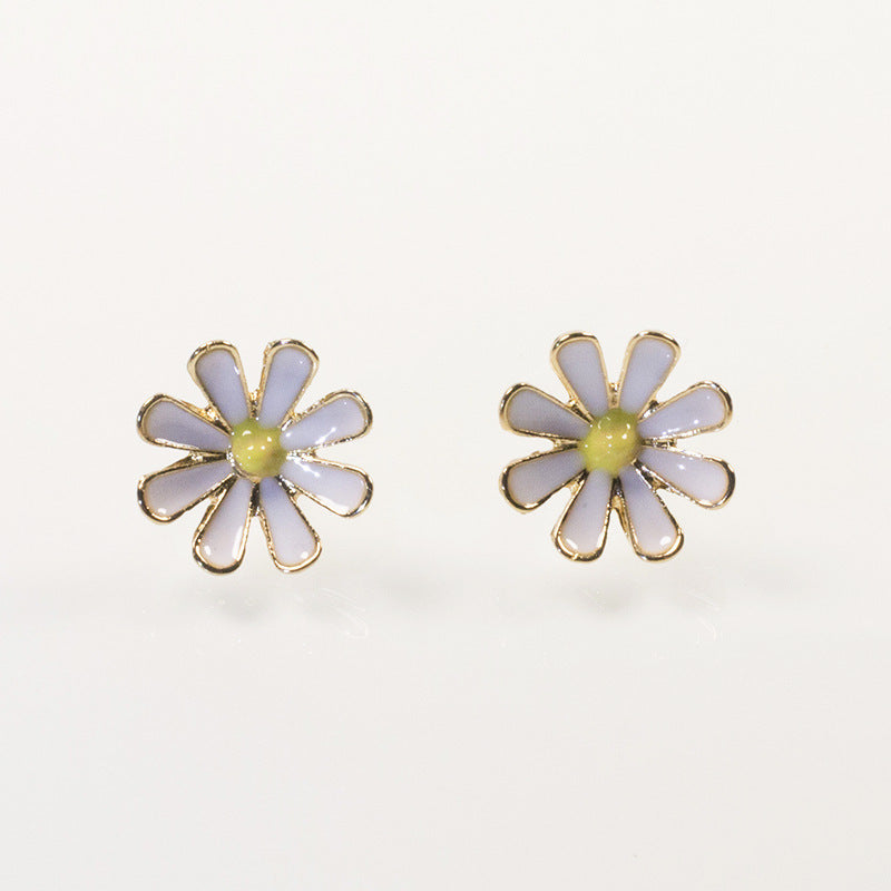 Daisy Flower Stud Earrings