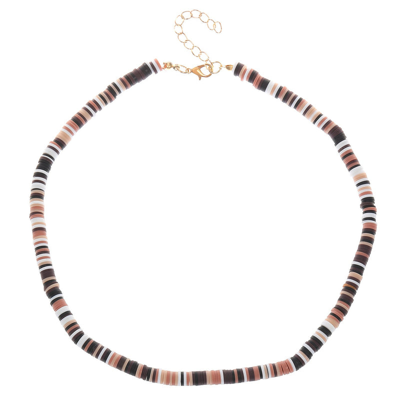 Polymer Clay Beads Necklace