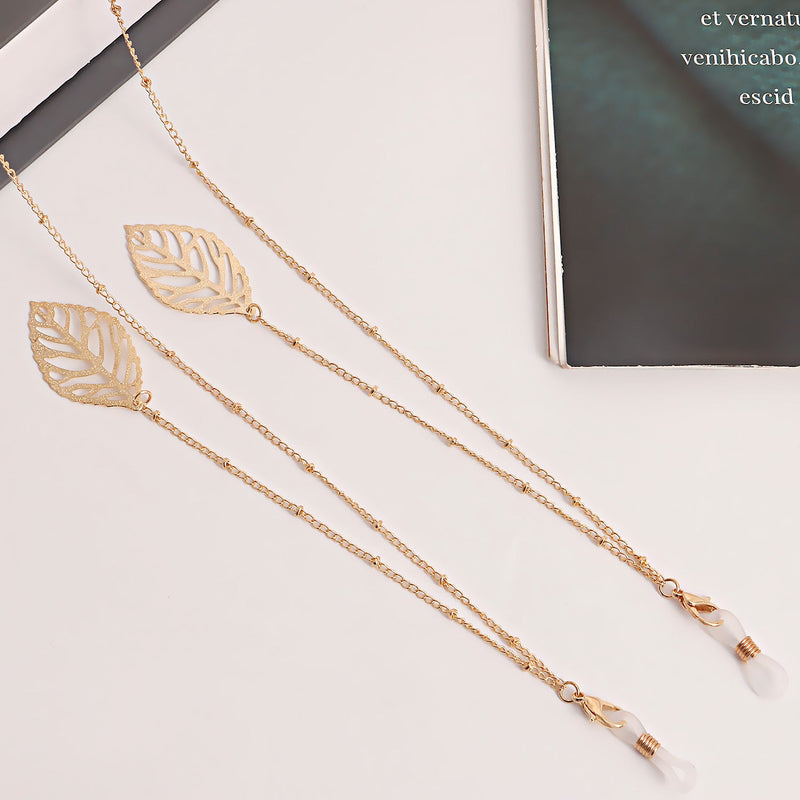 Leaf Charm Eyeglasses Holder Chain Sunglasses Rope Lanyard Straps
