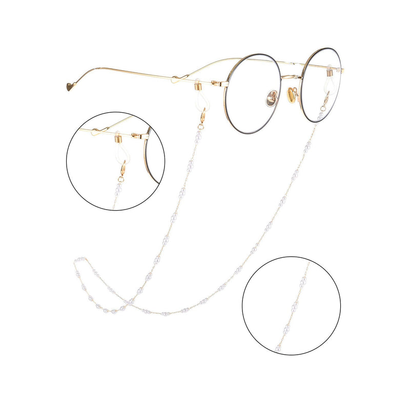 Sunglasses Chain Imitations Pearl Glasses Chain Holder
