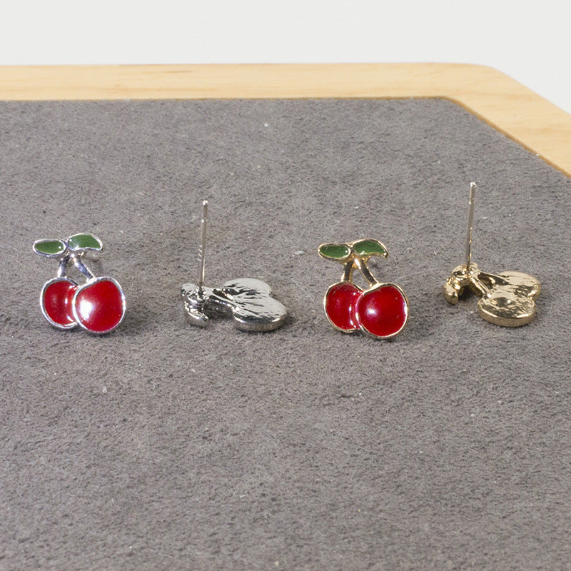 Cherry Blossom Stud Earrings Set