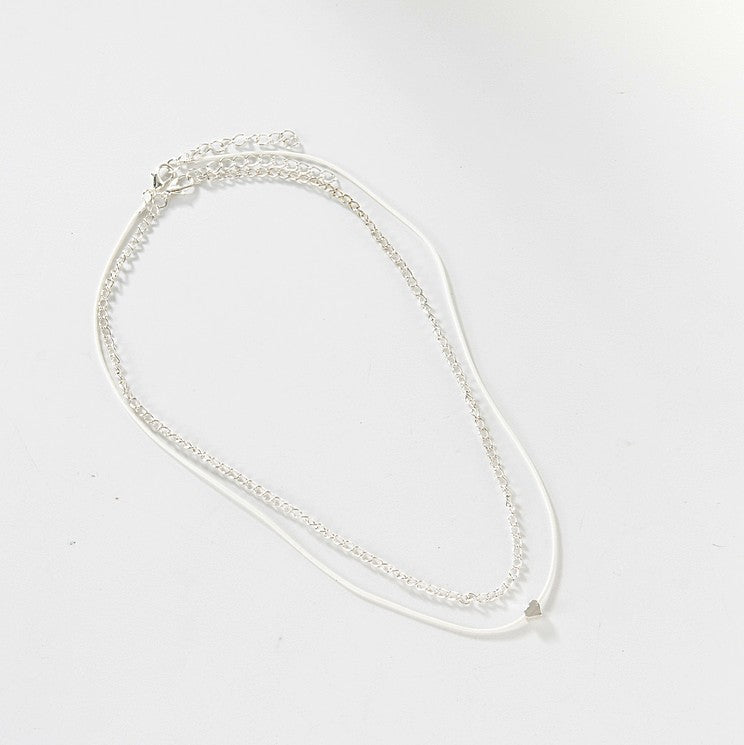 Beach Love Heart Multi-layer Anklet Jewelry