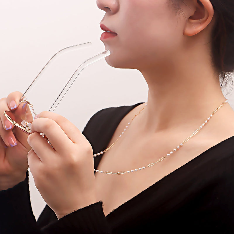 Glasses Star Chain Sunglasses Glasses Decorative Chain