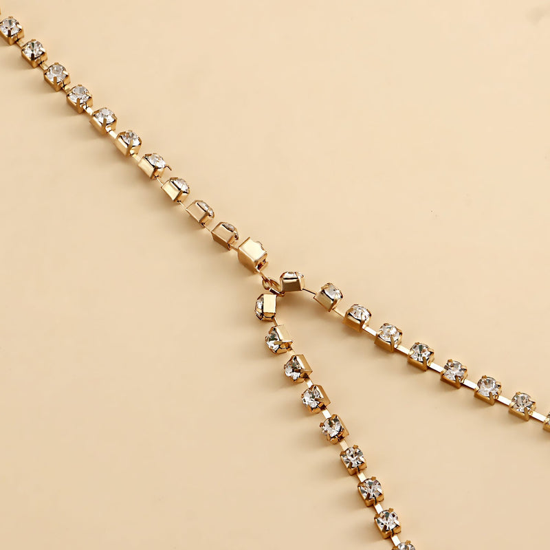 Fashion Rhinestone Thigh Chain