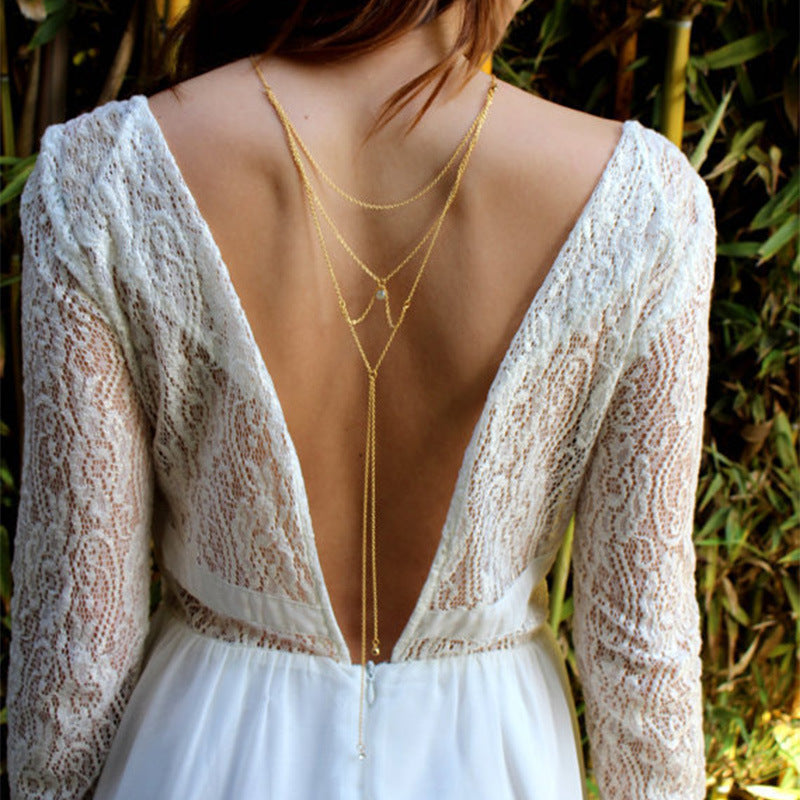 Sexy Body Chain Dress Body Jewelry Multilayer Bikini Waist Chain