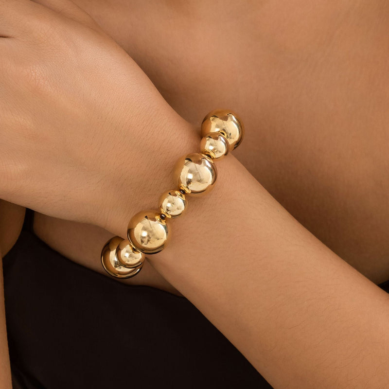 Women CCB Beads Imitation Pearl Collar Choker Necklace