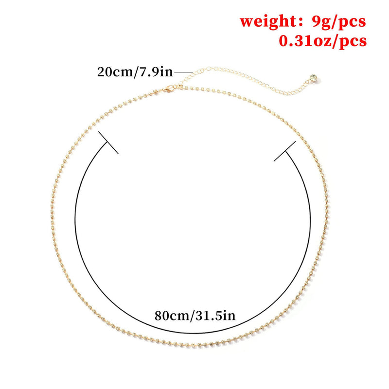 Crystal Rhinestone Body Summer Beach Jewelry