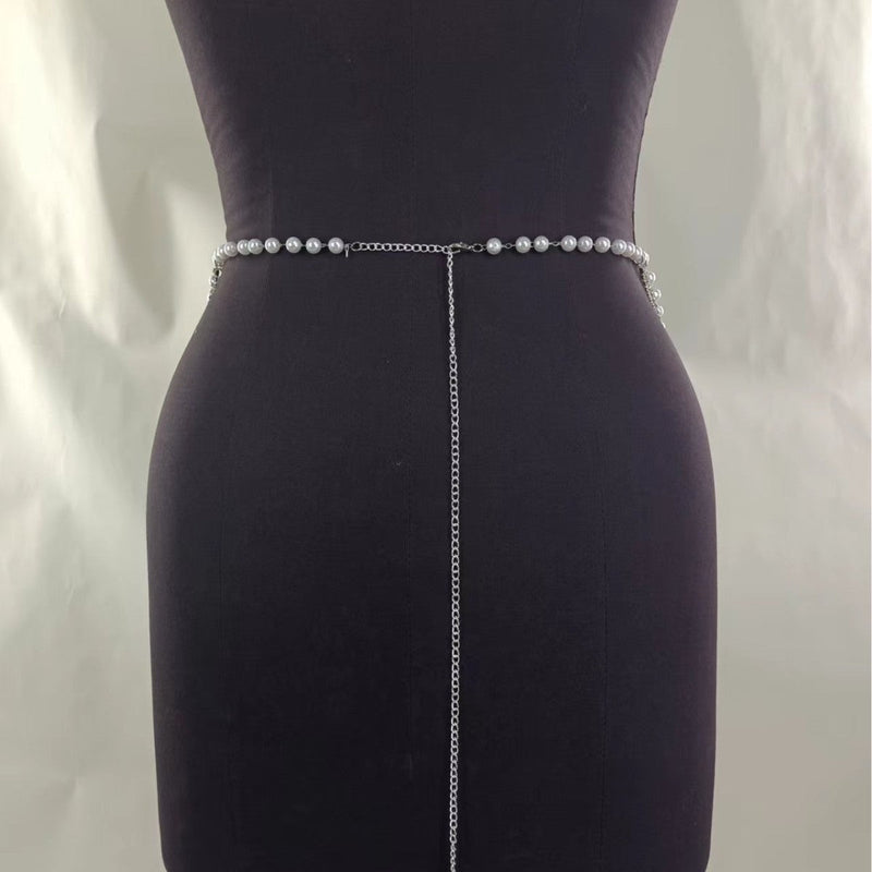 Multi Layer Belly Body Chain Bikini Metal Rave Body Waist Chain