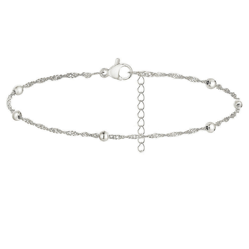 Twist Rope Chain Ankle Bracelet