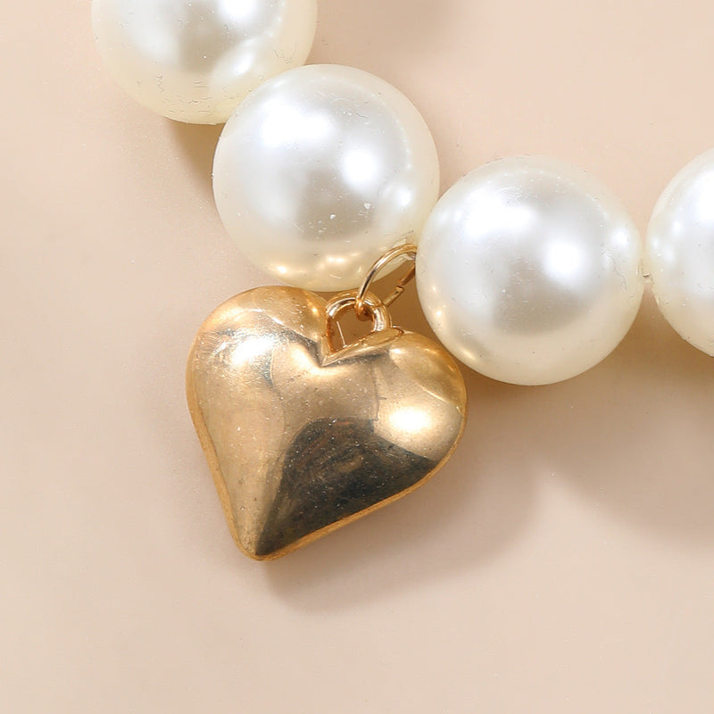 Exaggerated Large Beads Fashion Short Necklaces