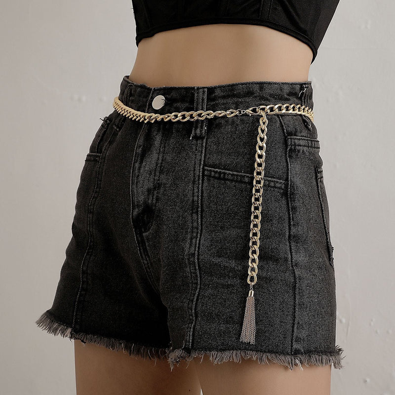 Multi Layered Tassel Fashion Chunky Waist Chain