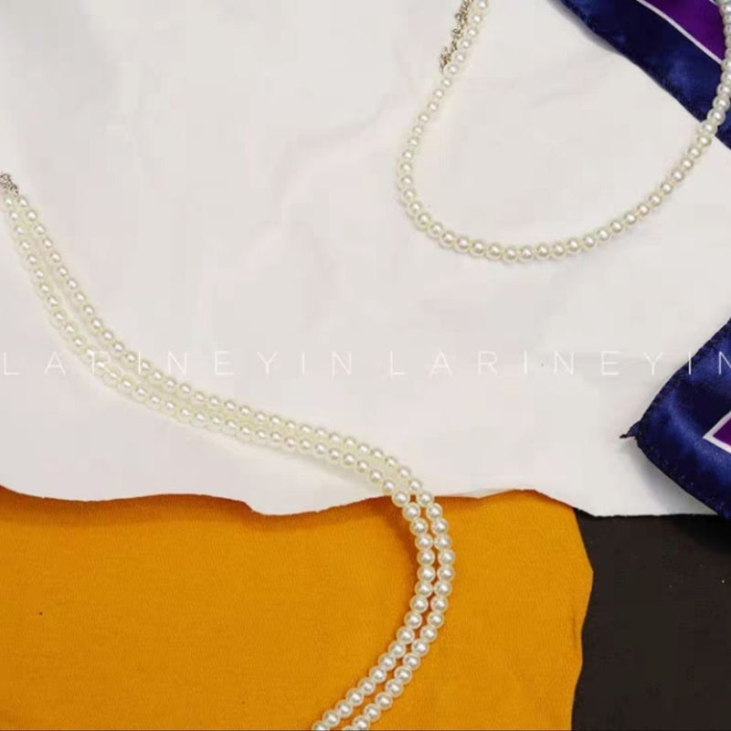 Vintage Layers Baroque Pearl Necklace