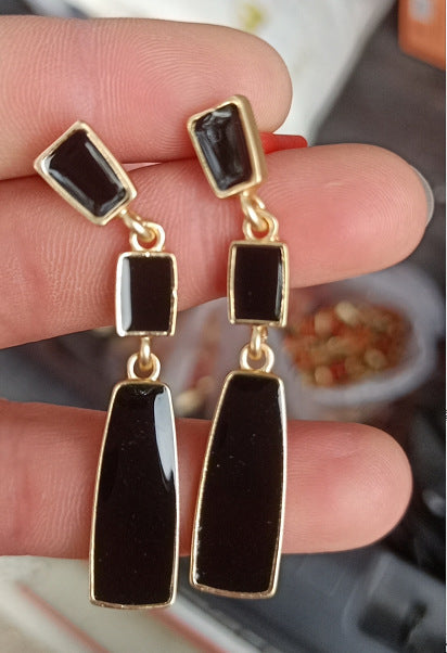 Elegant Long Style Vintage Earrings