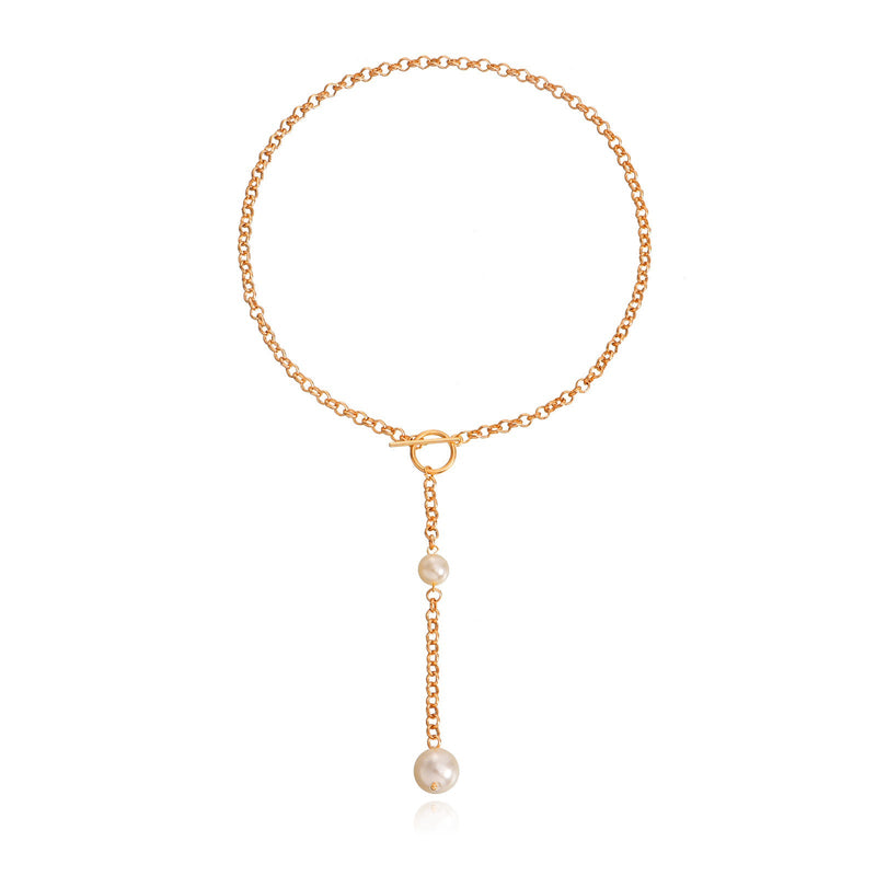 Baroque Pearl Choker Necklace