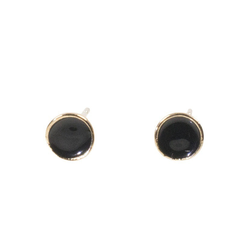 Geometric Round Earring