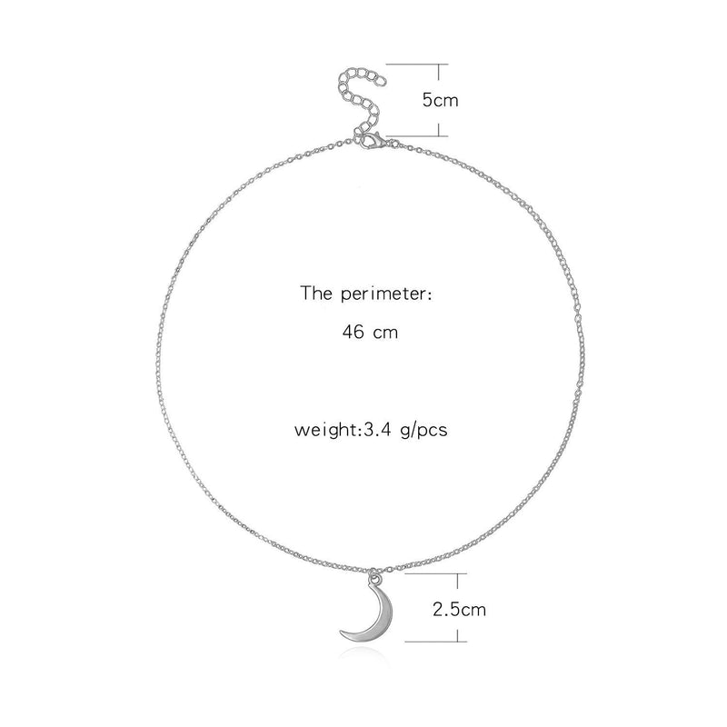 Moon Charm Necklace