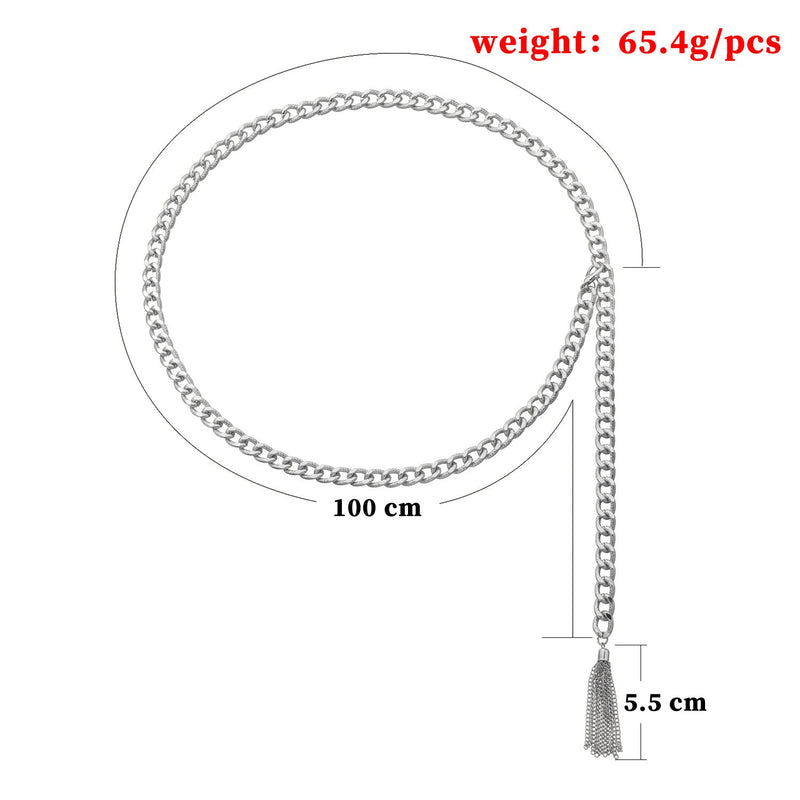 Multi Layered Tassel Fashion Chunky Waist Chain