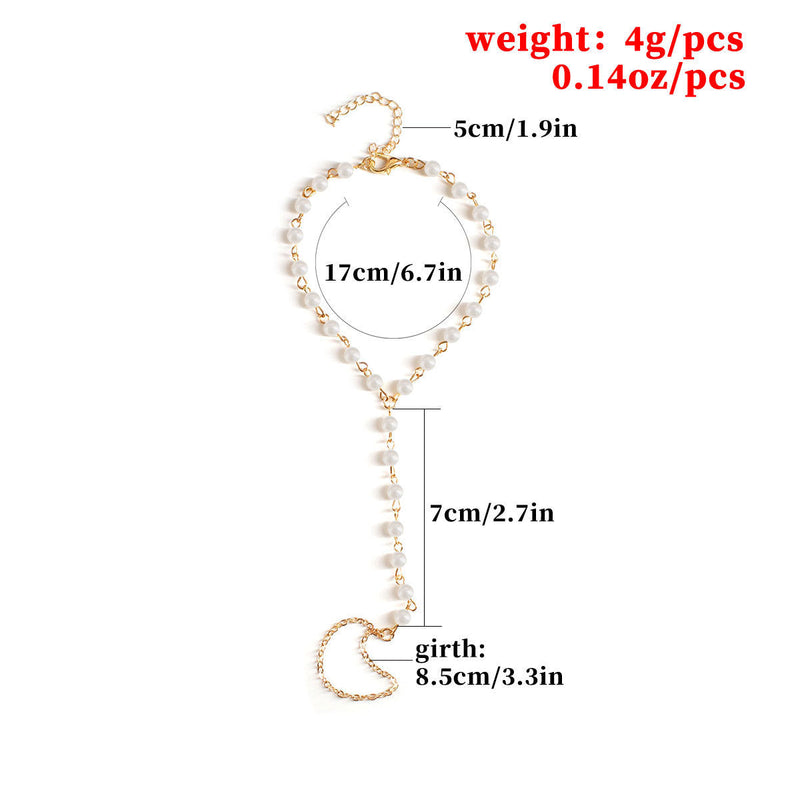 Pearl Finger Bracelets