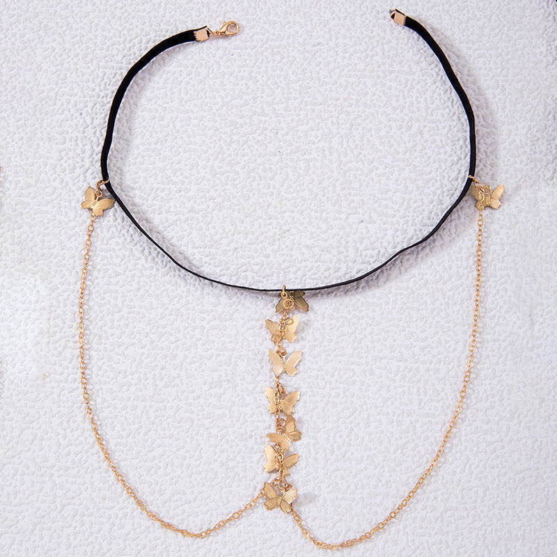 Sexy Butterfly Thigh Chain Fashion Jewelry Body Chain