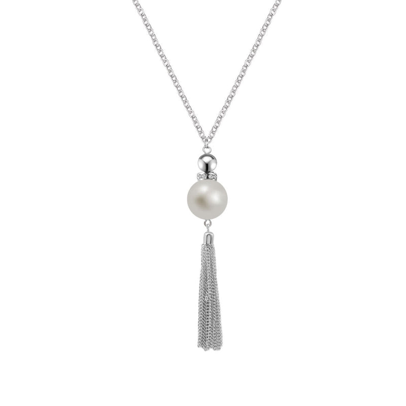 Long Tassel Pendant Necklaces for Women