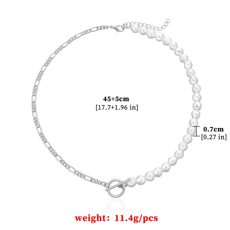 OT Buckle Choker Necklace Jewelry Women