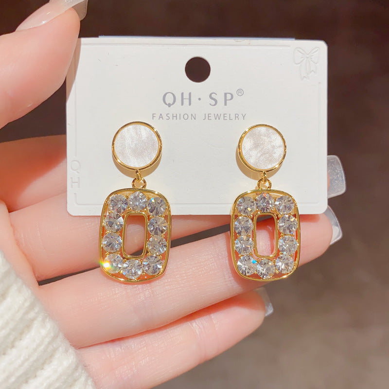 Vintage Retro Geometric Small Stud Earring