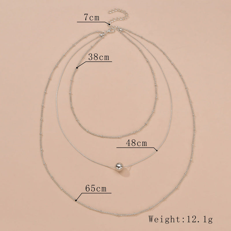 Double Layer Rope Snake Chain Necklace