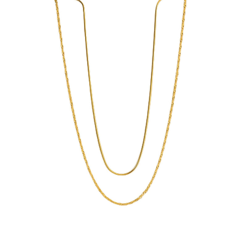 Snake Chain Choker Necklace for Women