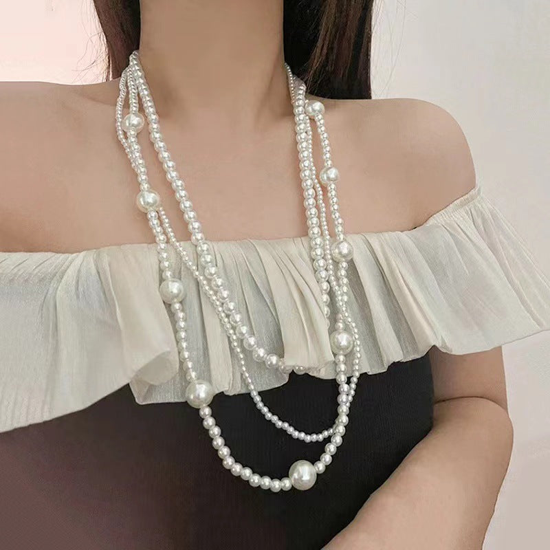 Multi Layer Statement Necklace Women