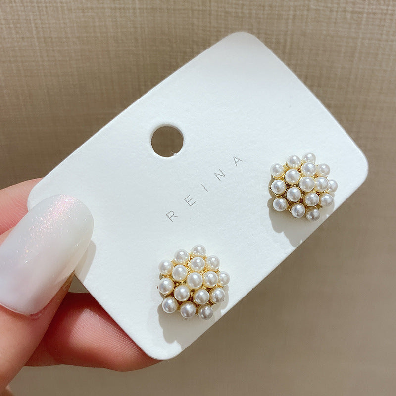 Baroque Pearl Stud Earring