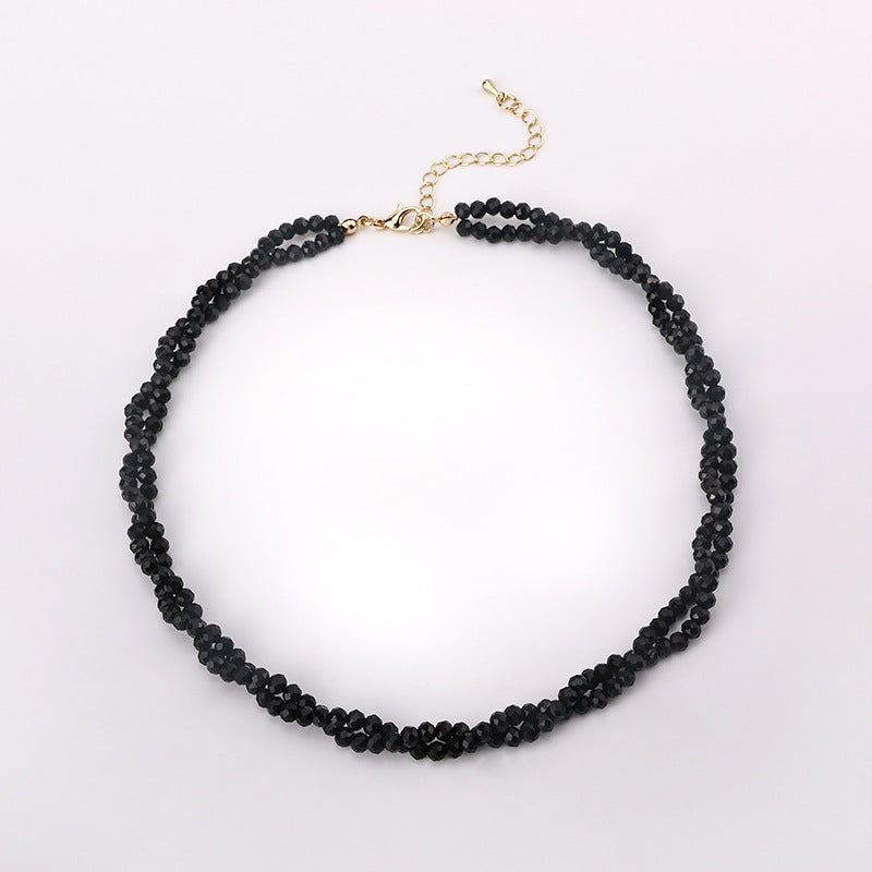 Glass Crystal Beads Necklace