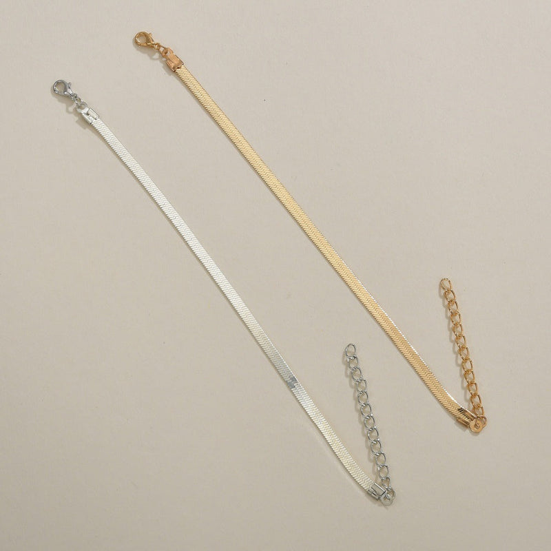 Snake Bone Chain Bracelet