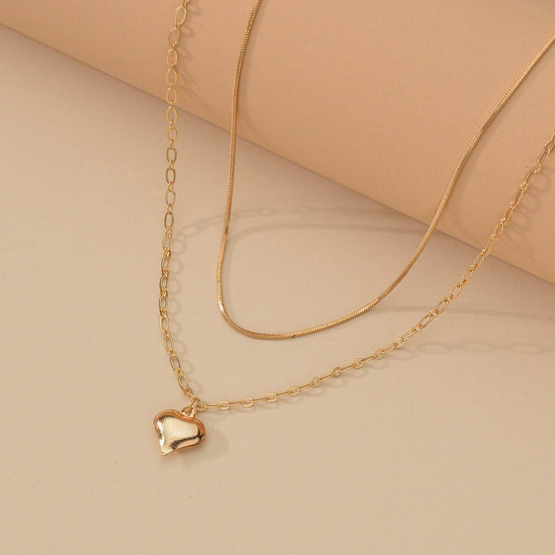 Love Heart Pendant Necklace