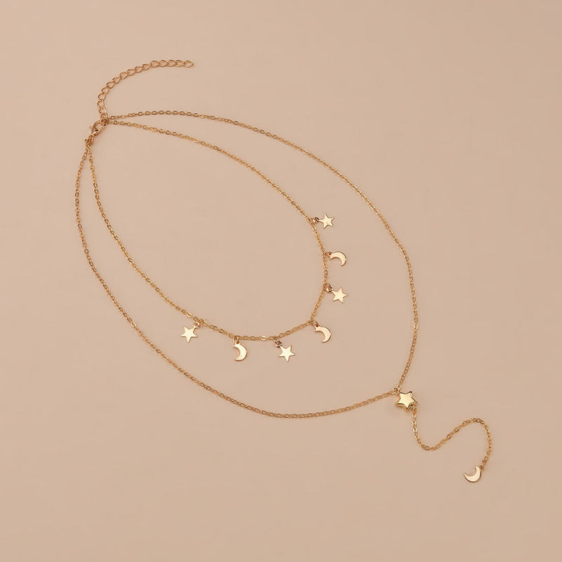 Chain Star Tassel Necklace