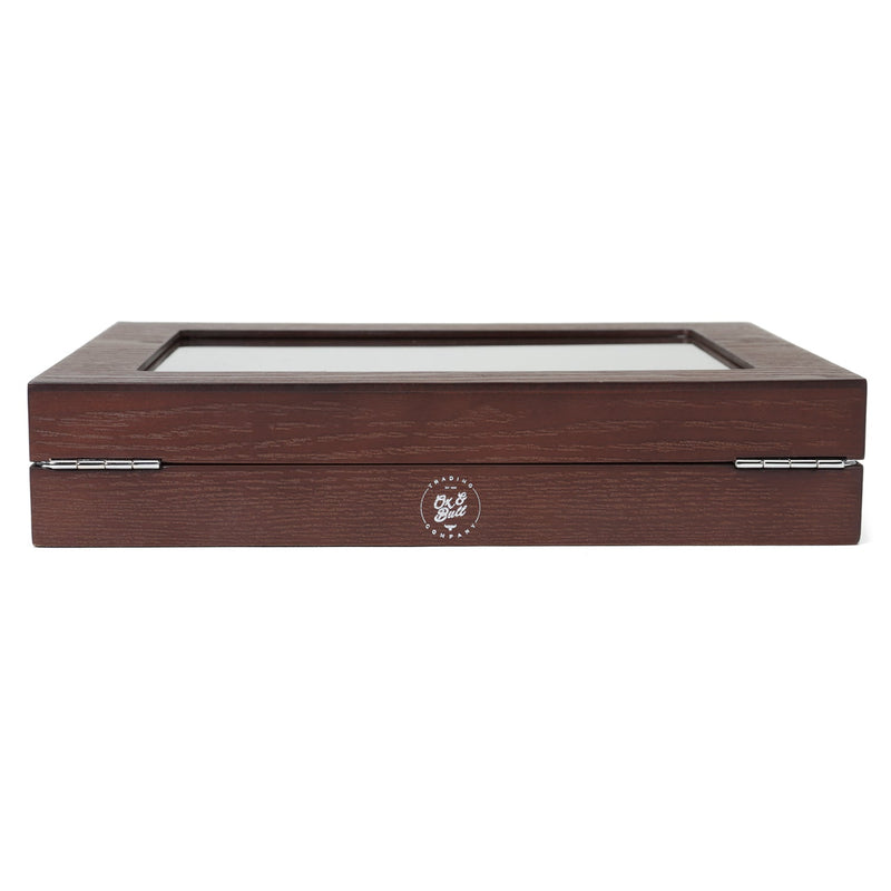 Espresso Cufflinks Collector's Case - 36 pairs