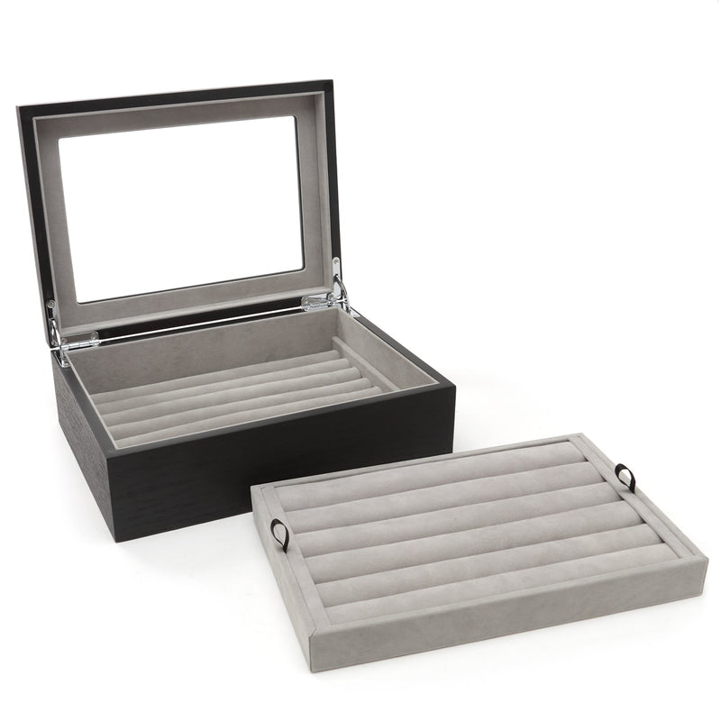 Onyx Cufflinks Collector's Case - 72 pairs