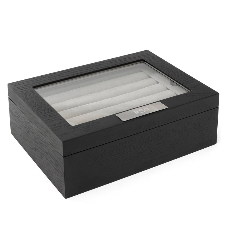 Onyx Cufflinks Collector's Case - 72 pairs