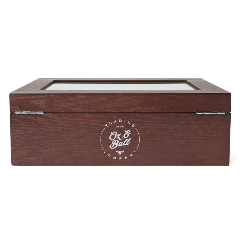 Espresso Cufflinks Collector's Case - 72 pairs