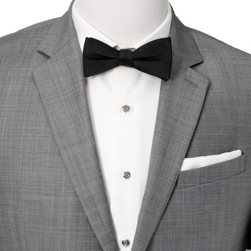 Black Silk Bow Pre-Tie