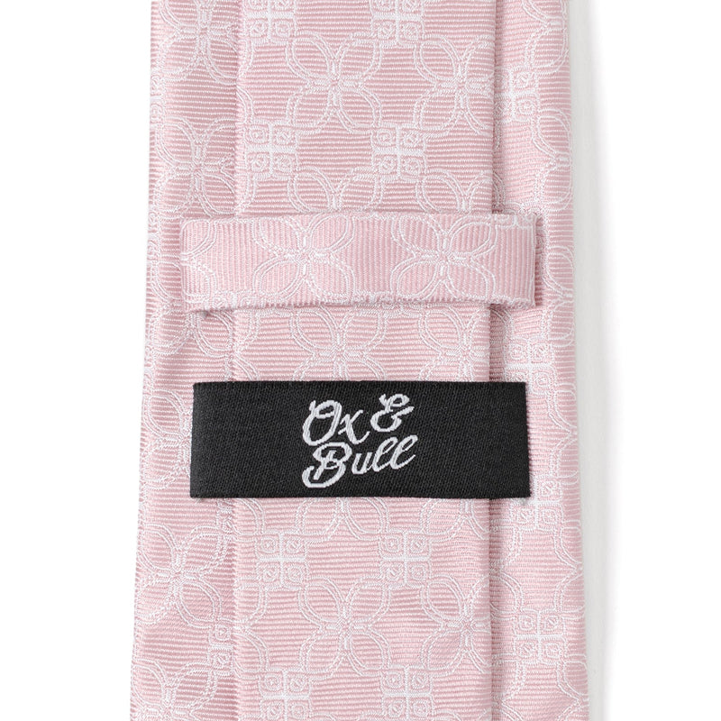 Pink Art Deco Men's Tie