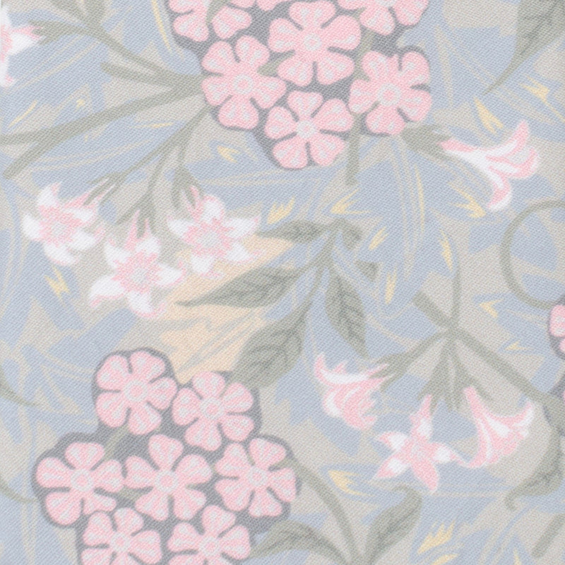 Light Blue Floral Men's Tie