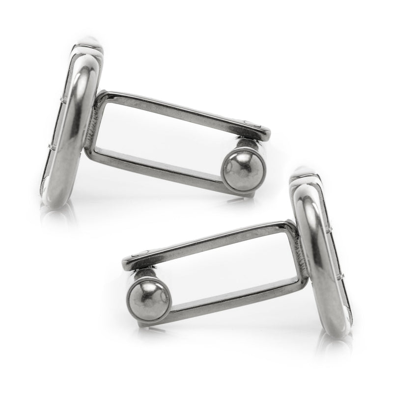Horse Bit Stainless Steel Cufflinks