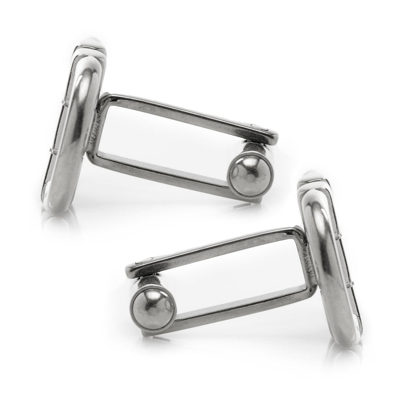 Horse Bit Stainless Steel Cufflinks
