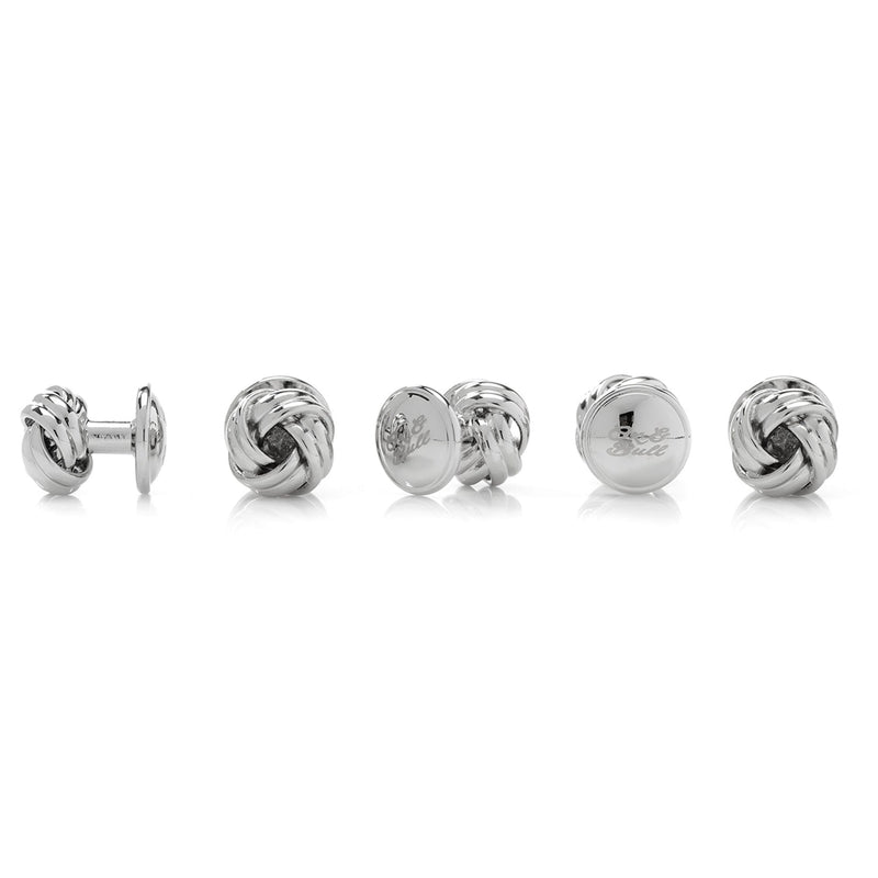 Silver Knot 5-Stud Set