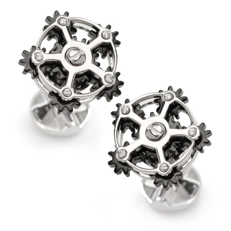Rotating Gear Cufflinks