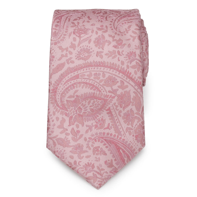 Blush Paisley Men's Tie